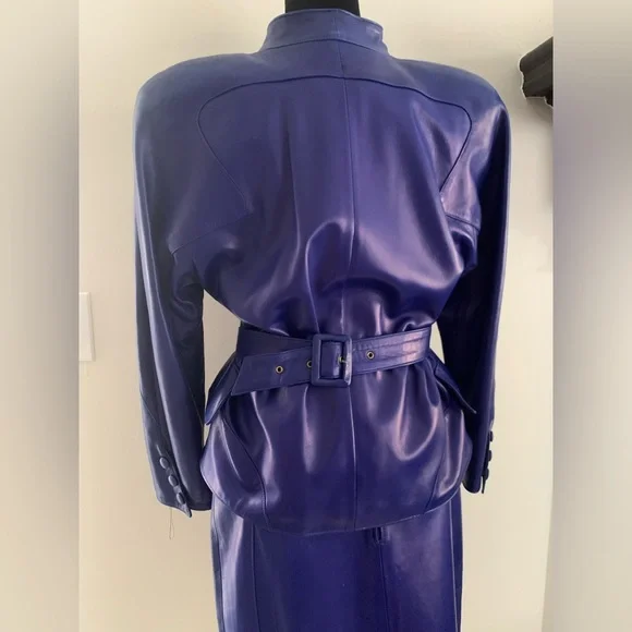 Jitrois Vintage Lambskin skirt and Jacket - Picture 9 of 16